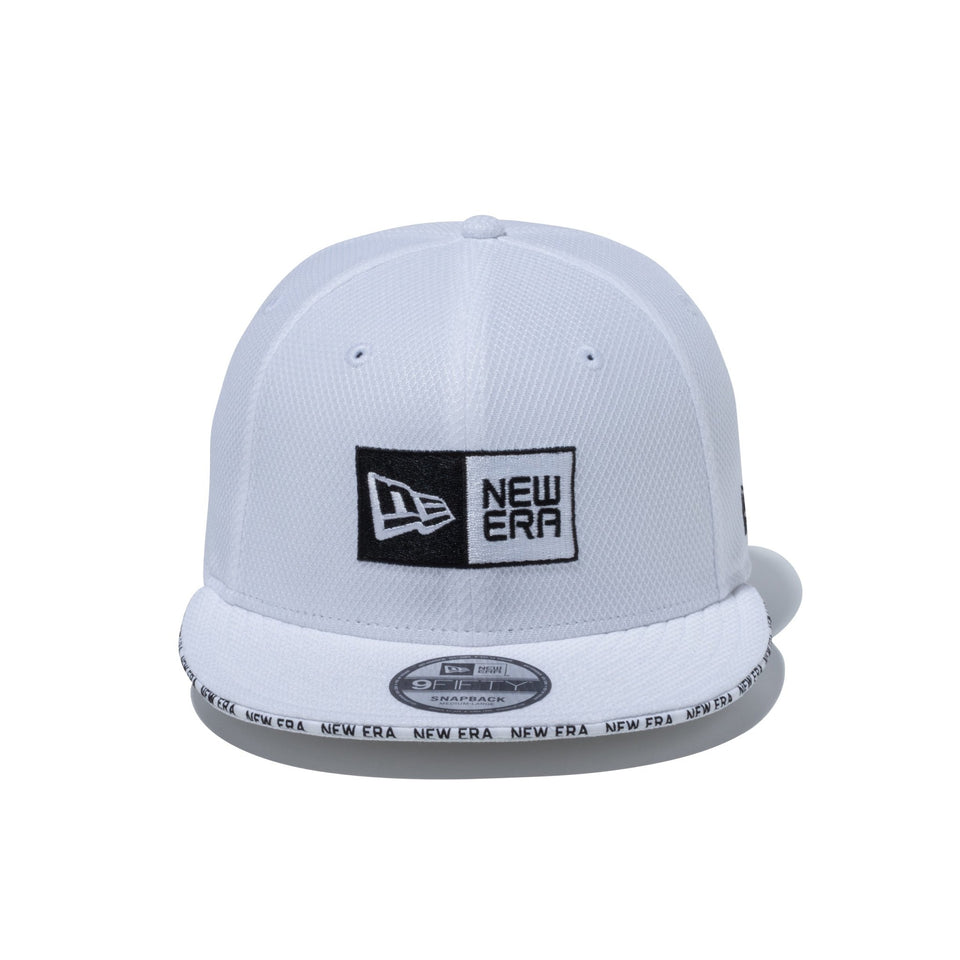 9FIFTY Diamond Era ボックスロゴ ホワイト サンドイッチバイザー - 13515862-SM | NEW ERA ニューエラ公式オンラインストア
