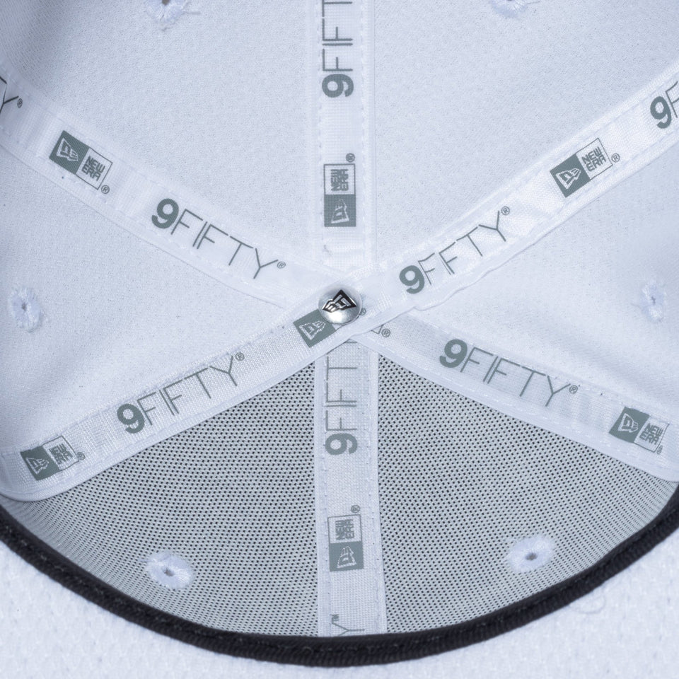 9FIFTY Diamond Era ボックスロゴ ホワイト サンドイッチバイザー - 13515862-SM | NEW ERA ニューエラ公式オンラインストア