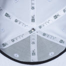 9FIFTY Diamond Era ボックスロゴ ホワイト サンドイッチバイザー - 13515862-SM | NEW ERA ニューエラ公式オンラインストア