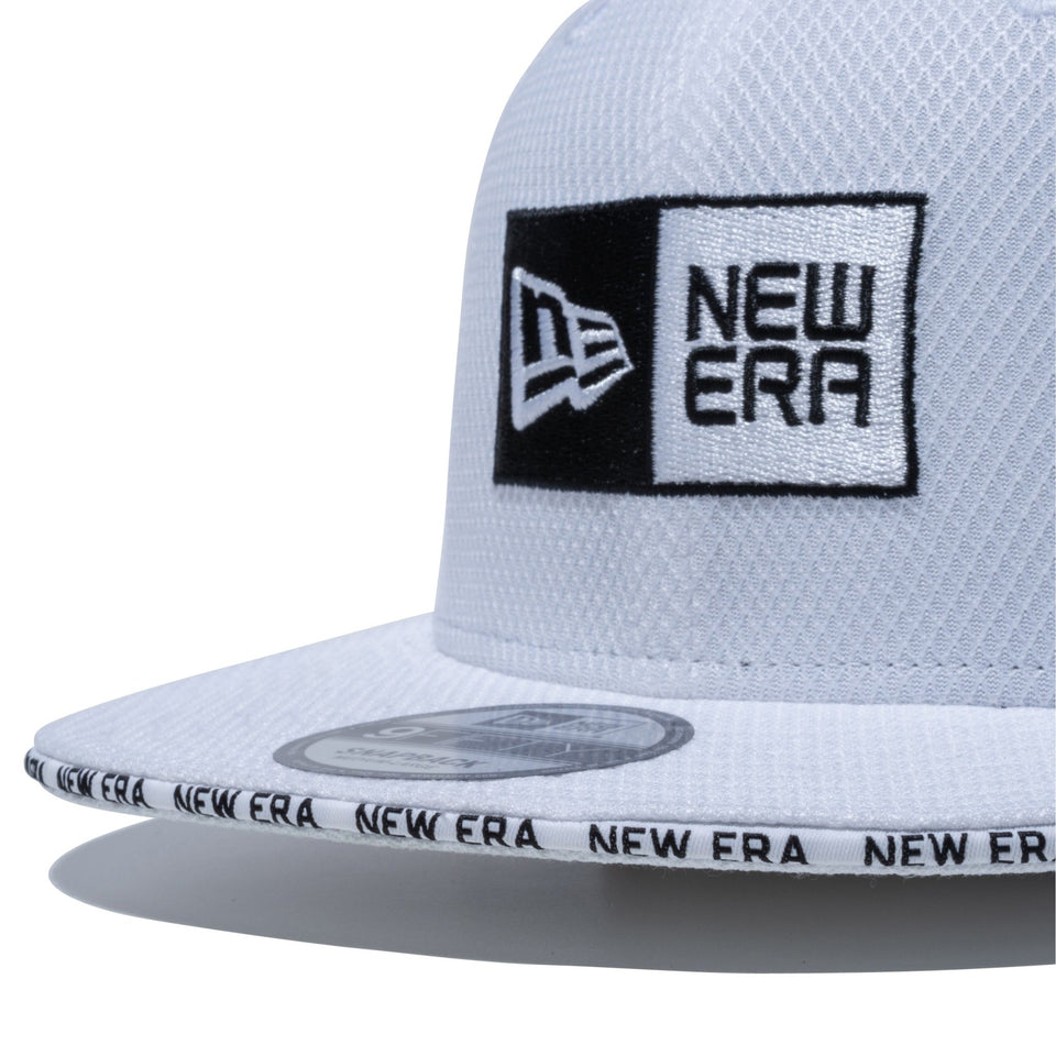 9FIFTY Diamond Era ボックスロゴ ホワイト サンドイッチバイザー - 13515862-SM | NEW ERA ニューエラ公式オンラインストア