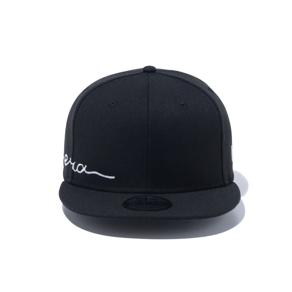 9FIFTY Essential エッセンシャル スクリプトロゴ ブラック - 13750623-SM | NEW ERA ニューエラ公式オンラインストア