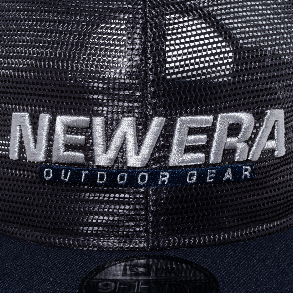 9FIFTY トラッカー Full Mesh New Era Outdoor Gear Logo ネイビー 【ニューエラアウトドア】 - 13516236-SM | NEW ERA ニューエラ公式オンラインストア