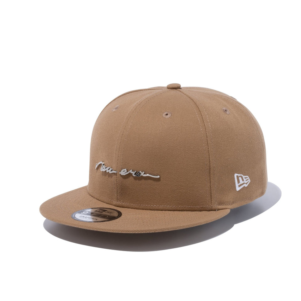 9FIFTY Handwritten Metal Logo メタルロゴ カーキ - 13328217-SM | NEW ERA ニューエラ公式オンラインストア