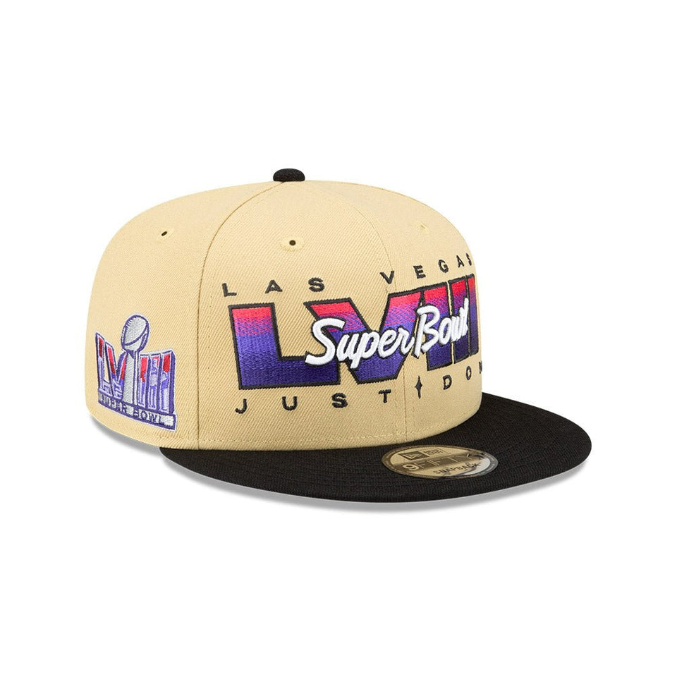 9FIFTY Just Don x NFL Super Bowl LVIII ベージュ ブラックバイザー - 14349025-OSFM | NEW ERA ニューエラ公式オンラインストア