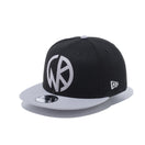 9FIFTY キン肉マン KINマーク フェルトパッチ ブラック グレーバイザー - 12711447-SM | NEW ERA ニューエラ公式オンラインストア