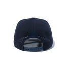 【ゴルフ】 9FIFTY Laser Perforated Box Logo ボックスロゴ ネイビー - 14109208-OSFM | NEW ERA ニューエラ公式オンラインストア