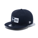 【ゴルフ】 9FIFTY Laser Perforated Box Logo ボックスロゴ ネイビー - 14109208-OSFM | NEW ERA ニューエラ公式オンラインストア