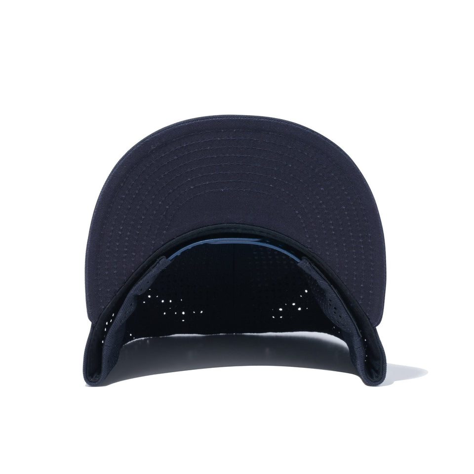 【ゴルフ】 9FIFTY Laser Perforated Box Logo ボックスロゴ ネイビー - 14109208-OSFM | NEW ERA ニューエラ公式オンラインストア