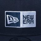 【ゴルフ】 9FIFTY Laser Perforated Box Logo ボックスロゴ ネイビー - 14109208-OSFM | NEW ERA ニューエラ公式オンラインストア