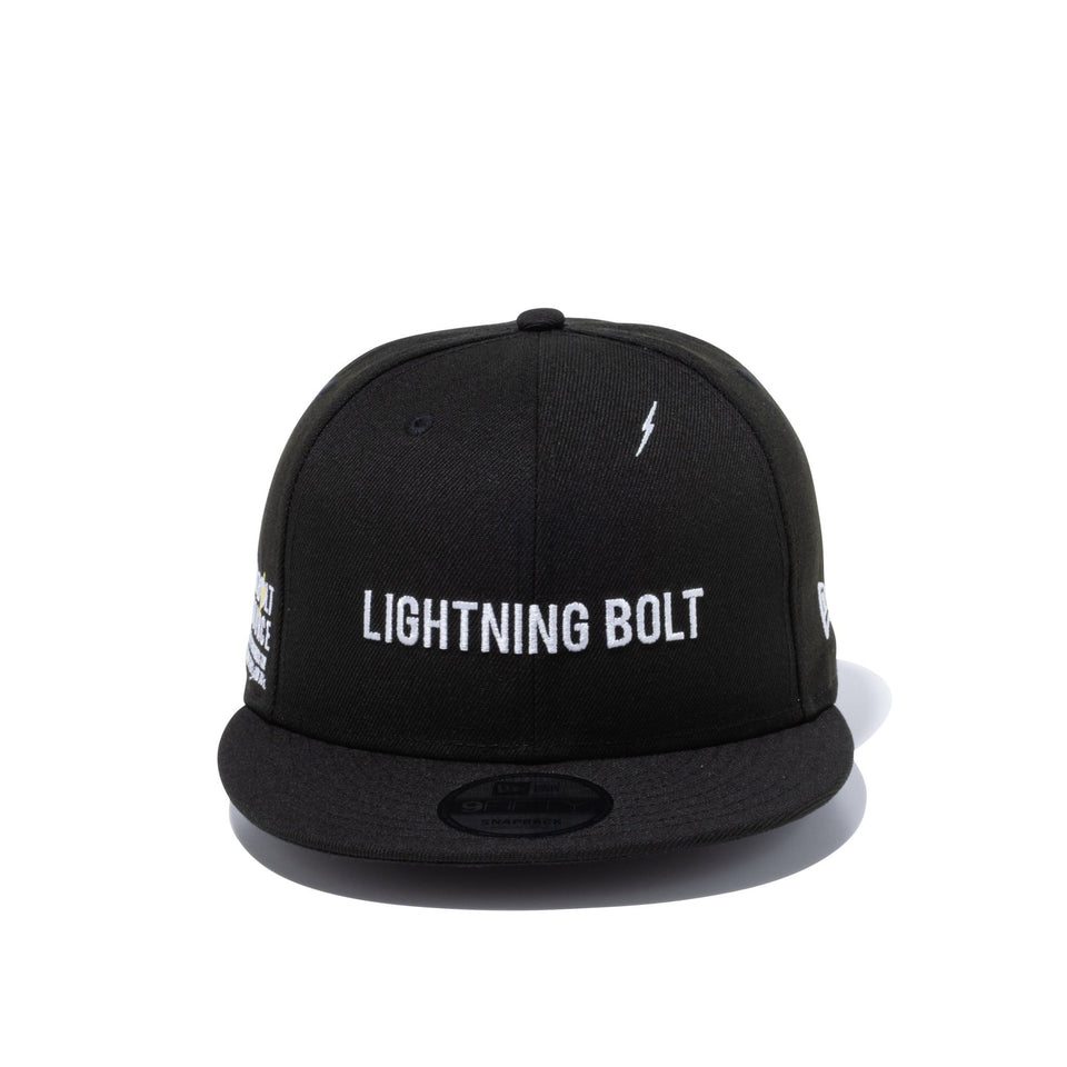 9FIFTY LIGHTNING BOLT ライトニングボルト ブランドネーム ブラック - 13082398-SM | NEW ERA ニューエラ公式オンラインストア