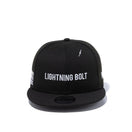 9FIFTY LIGHTNING BOLT ライトニングボルト ブランドネーム ブラック - 13082398-SM | NEW ERA ニューエラ公式オンラインストア
