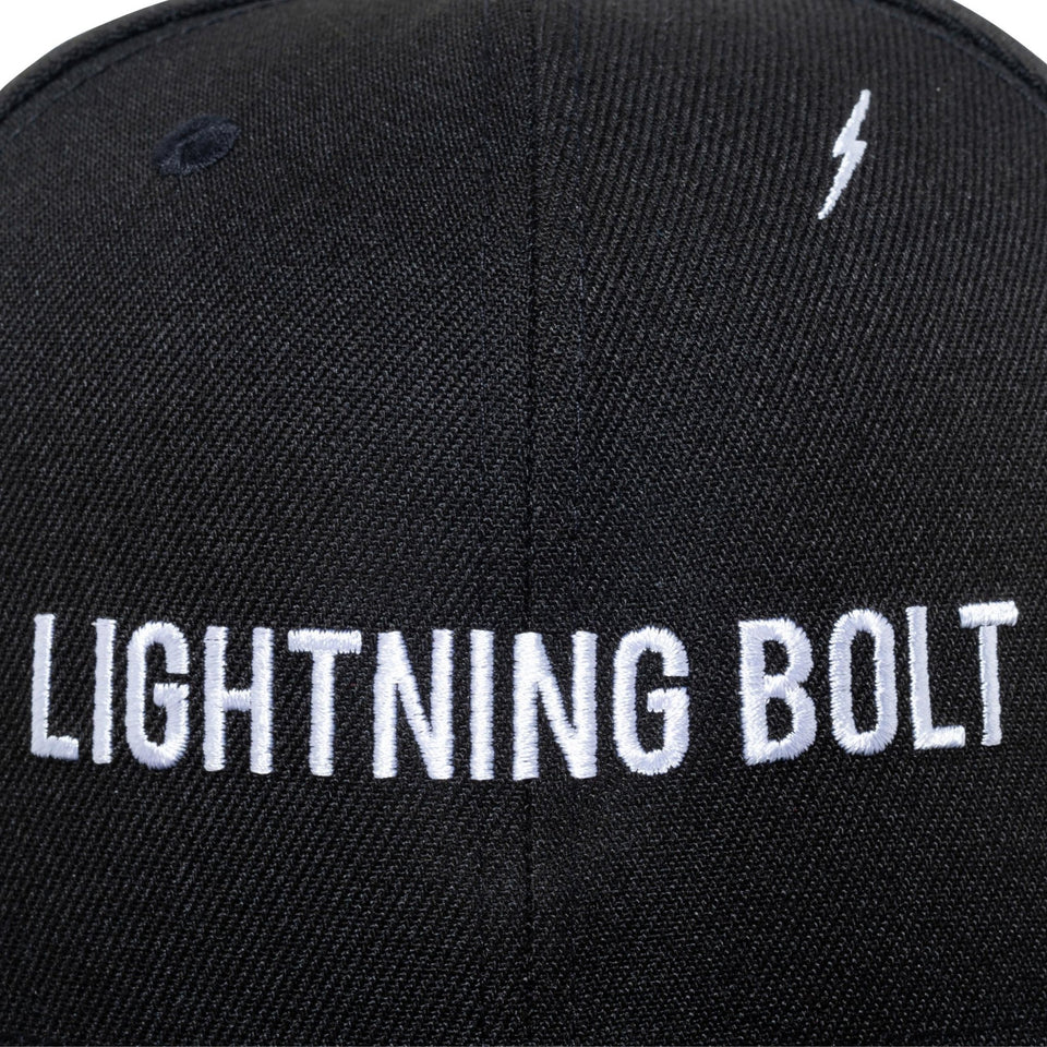 9FIFTY LIGHTNING BOLT ライトニングボルト ブランドネーム ブラック - 13082398-SM | NEW ERA ニューエラ公式オンラインストア
