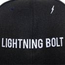 9FIFTY LIGHTNING BOLT ライトニングボルト ブランドネーム ブラック - 13082398-SM | NEW ERA ニューエラ公式オンラインストア