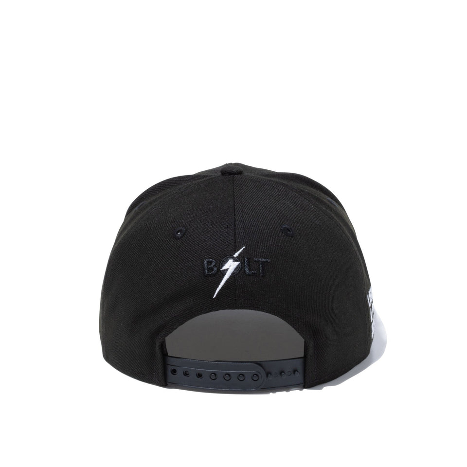 9FIFTY LIGHTNING BOLT ライトニングボルト ブランドネーム ブラック - 13082398-SM | NEW ERA ニューエラ公式オンラインストア