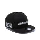 9FIFTY LIGHTNING BOLT ライトニングボルト ブランドネーム ブラック - 13082398-SM | NEW ERA ニューエラ公式オンラインストア