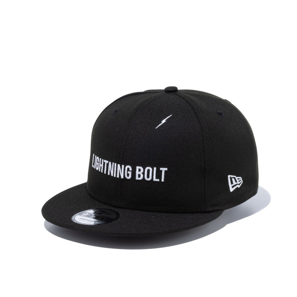 9FIFTY LIGHTNING BOLT ライトニングボルト ブランドネーム ブラック - 13082398-SM | NEW ERA ニューエラ公式オンラインストア