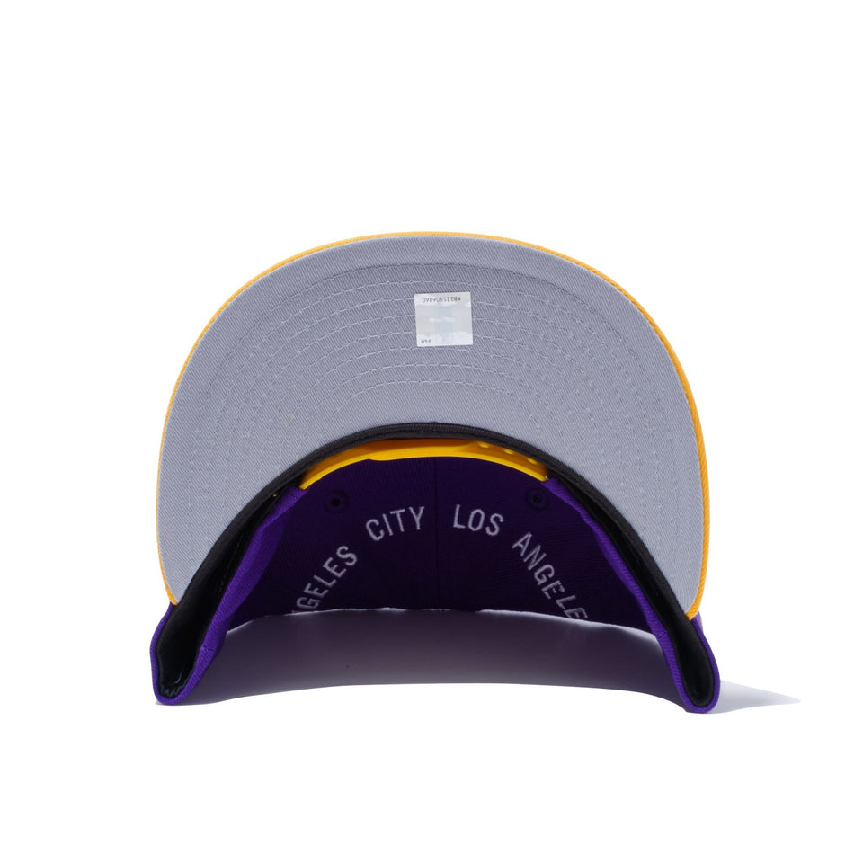 9FIFTY Los Angeles Collection ロサンゼルス・レイカーズ パープル イエローバイザー - 12516536-ML | NEW ERA ニューエラ公式オンラインストア