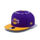 9FIFTY Los Angeles Collection ロサンゼルス・レイカーズ パープル イエローバイザー - 12516536-ML | NEW ERA ニューエラ公式オンラインストア