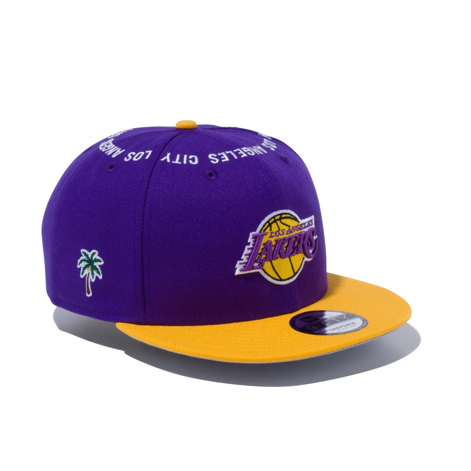 9FIFTY Los Angeles Collection ロサンゼルス・レイカーズ パープル イエローバイザー - 12516536-ML | NEW ERA ニューエラ公式オンラインストア