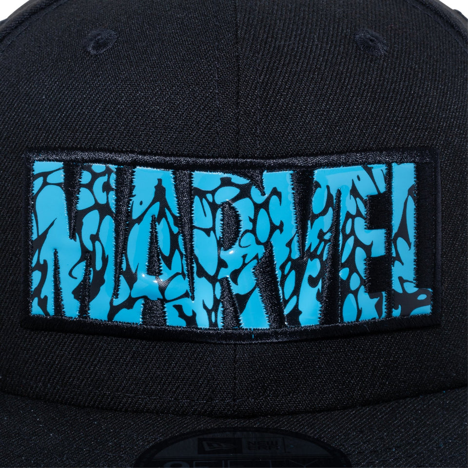 9FIFTY MARVEL ロゴ VENOM ブルーアンダーバイザー | ニューエラ