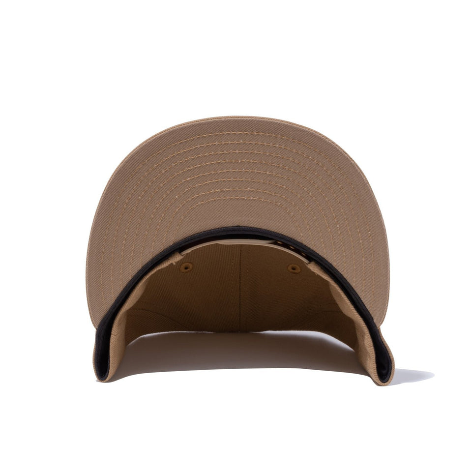 ニューエラ 59FIFTY メタルフラッグ ウーブンパッチ カーキ 58.7
