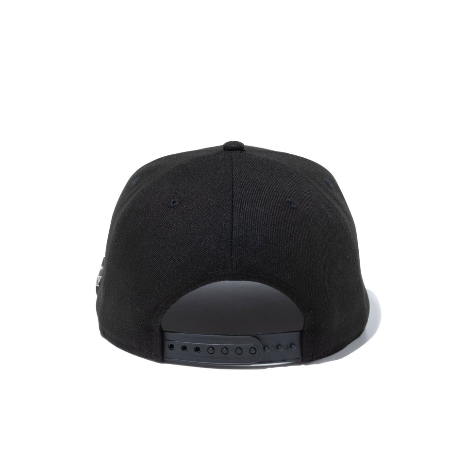 9FIFTY Metal Flag Logo ウーブンパッチ ブラック - 13515859-SM | NEW ERA ニューエラ公式オンラインストア
