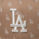 9FIFTY MLB Jacquard ロサンゼルス・ドジャース カーキ × クローム カーキバイザー - 14109652-SM | NEW ERA ニューエラ公式オンラインストア