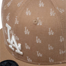 9FIFTY MLB Jacquard ロサンゼルス・ドジャース カーキ × クローム カーキバイザー - 14109652-SM | NEW ERA ニューエラ公式オンラインストア