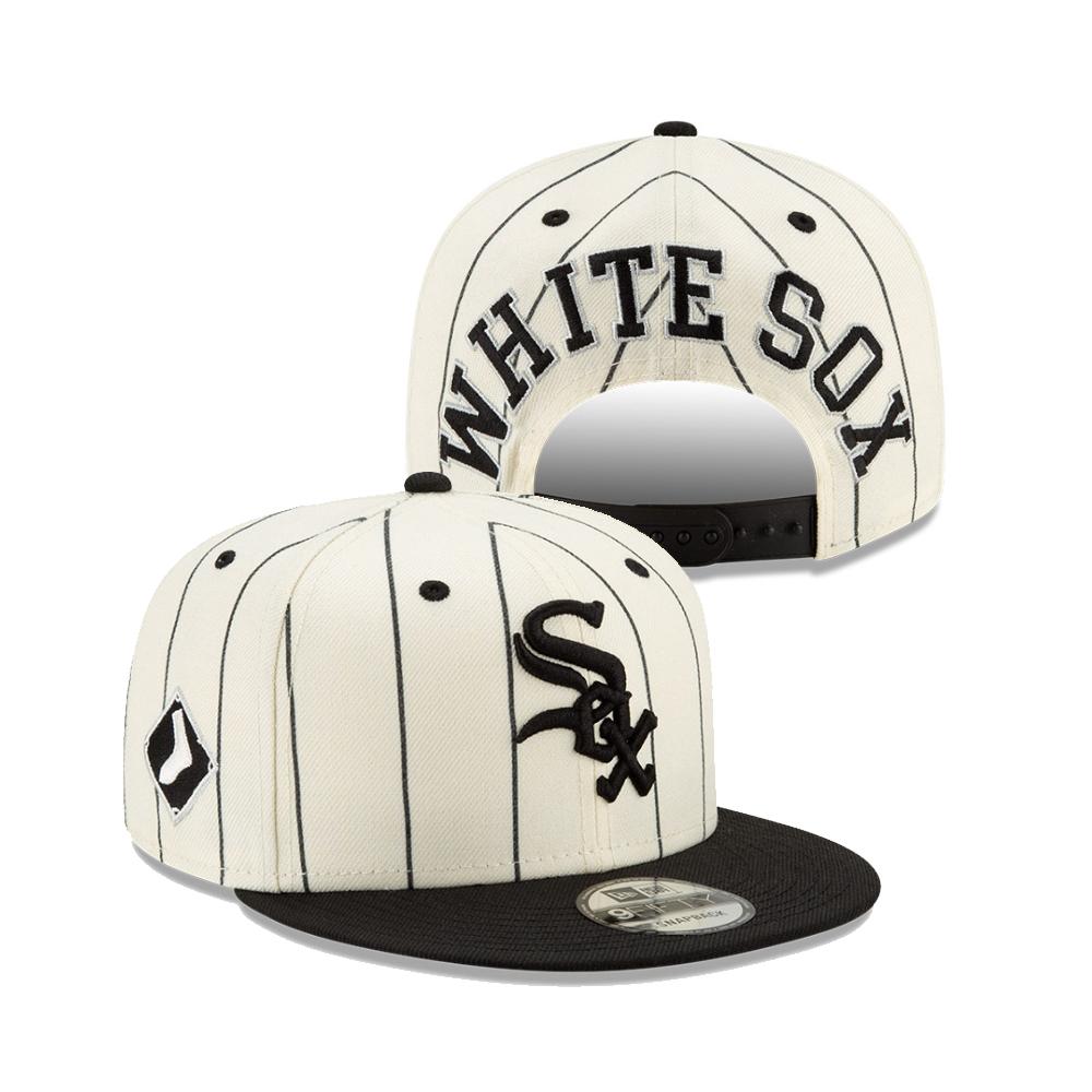 9FIFTY MLB Pinstripe シカゴ・ホワイトソックス グレーアンダー