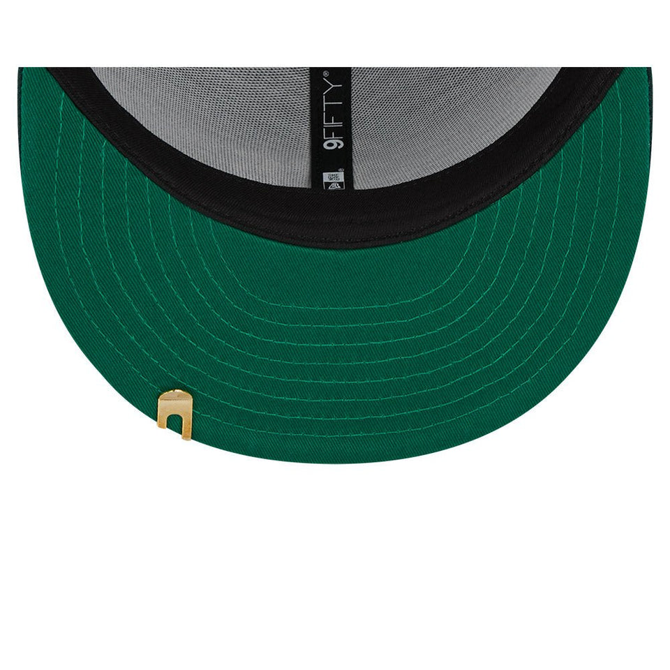 9FIFTY MLB Pinstripe Visor Clip オークランド・アスレチックス ダークグリーン ケリーアンダーバイザー - 13743476-OSFM | NEW ERA ニューエラ公式オンラインストア