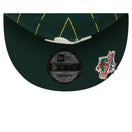 9FIFTY MLB Pinstripe Visor Clip オークランド・アスレチックス ダークグリーン ケリーアンダーバイザー - 13743476-OSFM | NEW ERA ニューエラ公式オンラインストア