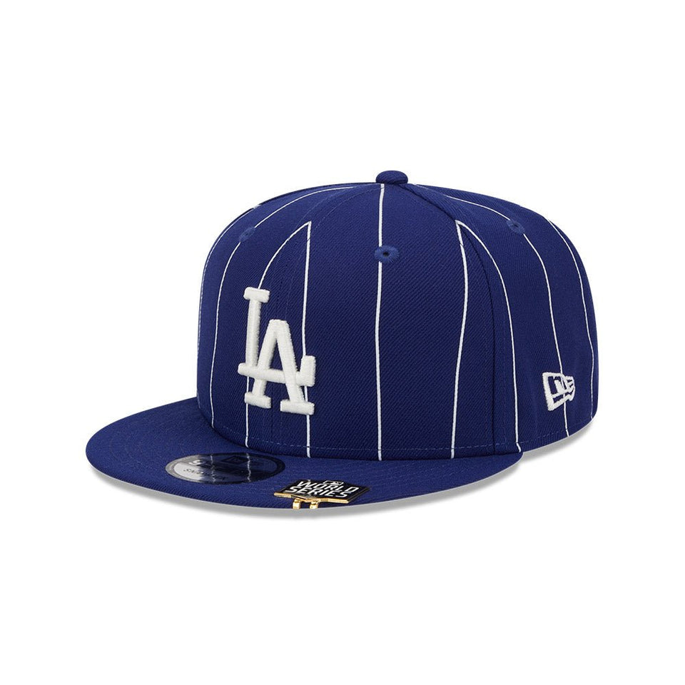 9FIFTY MLB Pinstripe Visor Clip ロサンゼルス・ドジャース ブルー ケリーアンダーバイザー