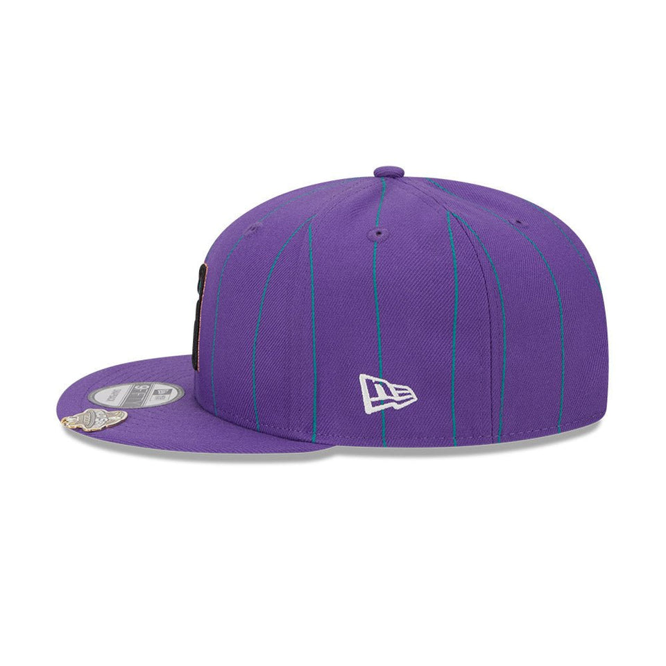 9FIFTY MLB Pinstripe Visor Clip アリゾナ・ダイヤモンド