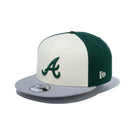【ゴルフ】 9FIFTY MLB Tri-Color アトランタ・ブレーブス クロームホワイト/ダークグリーン グレーバイザー - 14109181-OSFM | NEW ERA ニューエラ公式オンラインストア