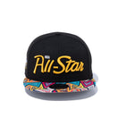 9FIFTY NBA All-Star 2022 スクリプトロゴ パターンバイザー ブラック - 13082370-OSFM | NEW ERA ニューエラ公式オンラインストア