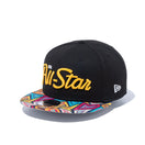 9FIFTY NBA All-Star 2022 スクリプトロゴ パターンバイザー ブラック - 13082370-OSFM | NEW ERA ニューエラ公式オンラインストア