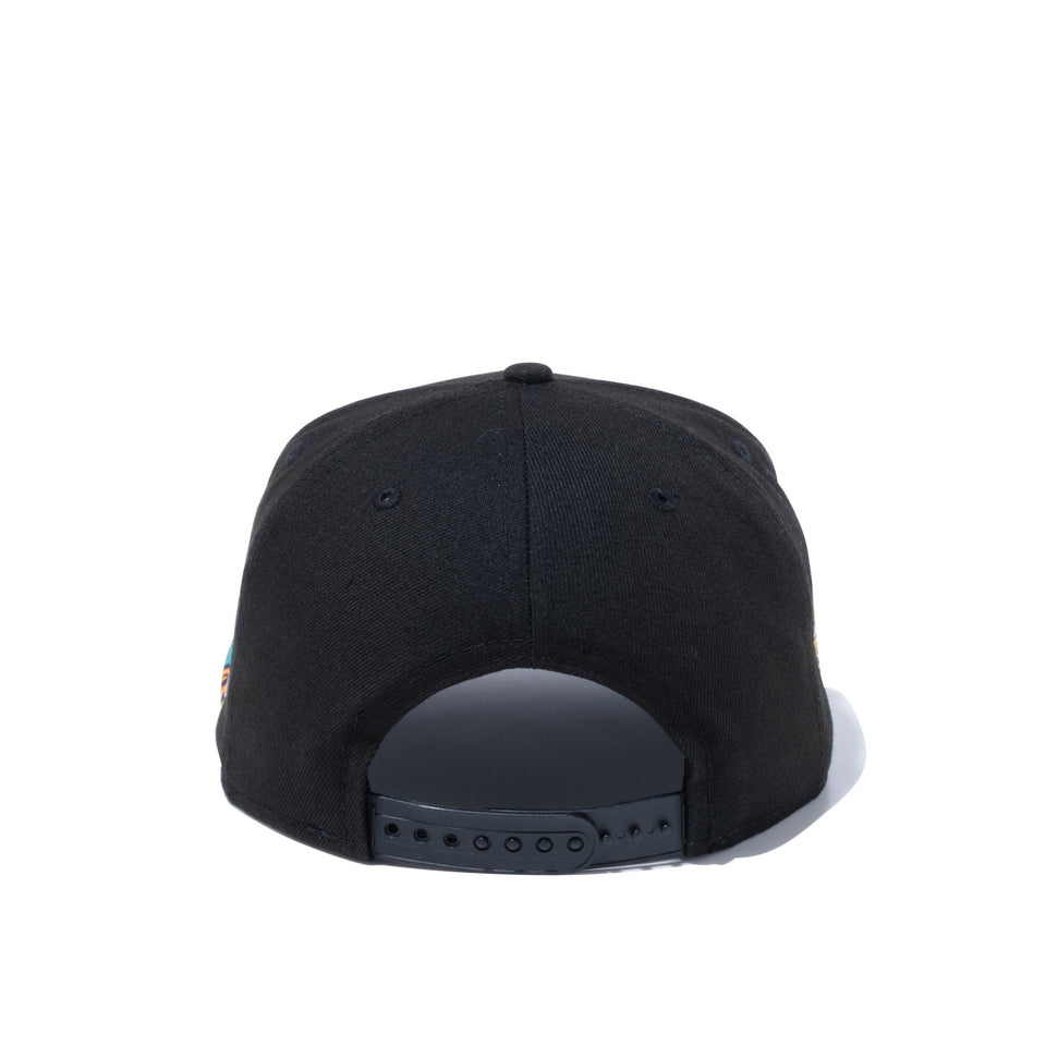9FIFTY NBA All-Star 2022 スクリプトロゴ パターンバイザー ブラック - 13082370-OSFM | NEW ERA ニューエラ公式オンラインストア