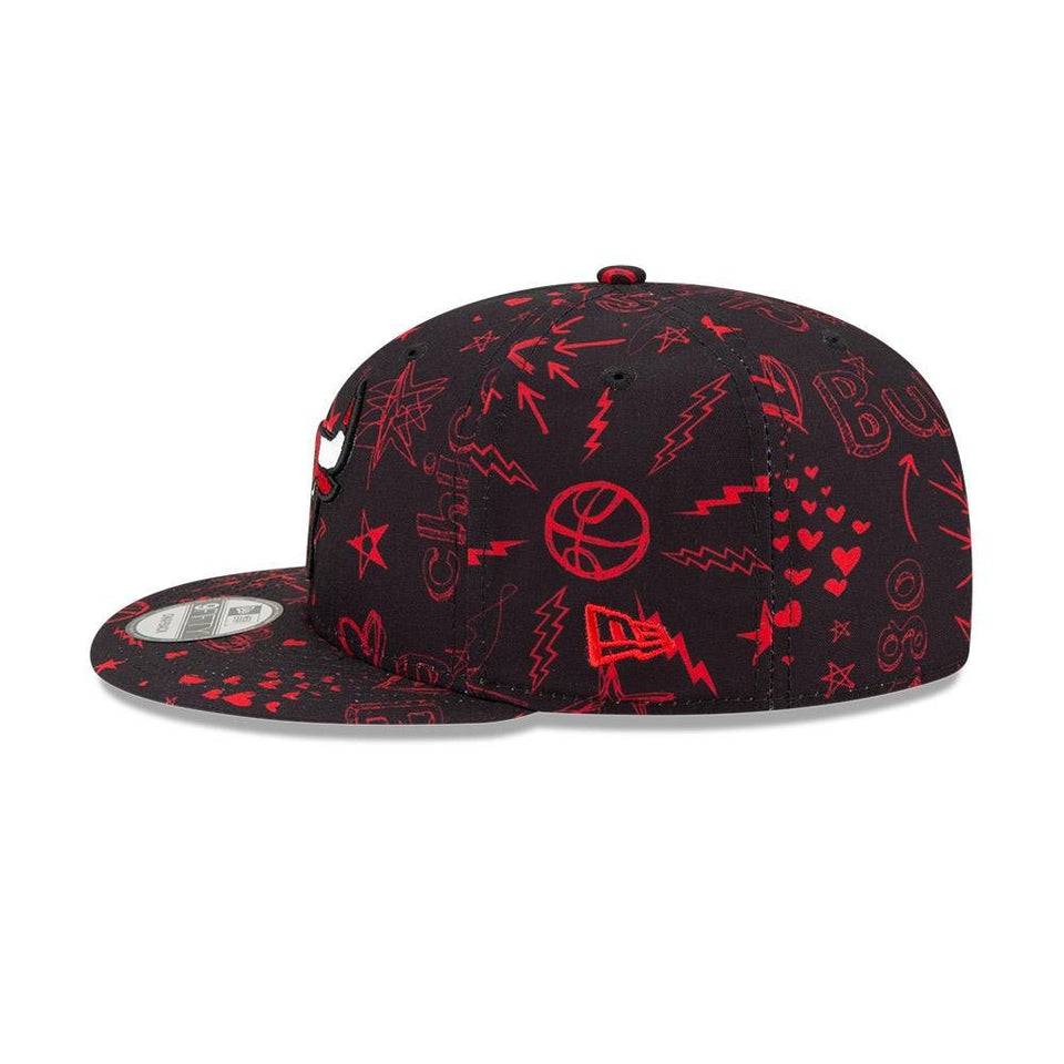 9FIFTY NBA DOODLE シカゴ・ブルズ - 12747130-OSFM | NEW ERA ニューエラ公式オンラインストア