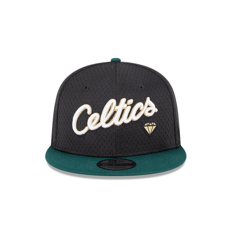 9FIFTY NBA Mesh Crown ボストン・セルティックス ブラック グリーンバイザー - 13695307-OSFM | NEW ERA ニューエラ公式オンラインストア