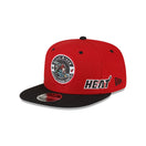 9FIFTY NBA x Marvel マイアミ・ヒート ブラック・ウィドウ レッド ブラックバイザー - 13549232-OSFM | NEW ERA ニューエラ公式オンラインストア