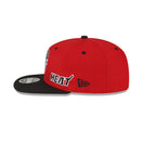 9FIFTY NBA x Marvel マイアミ・ヒート ブラック・ウィドウ レッド ブラックバイザー - 13549232-OSFM | NEW ERA ニューエラ公式オンラインストア