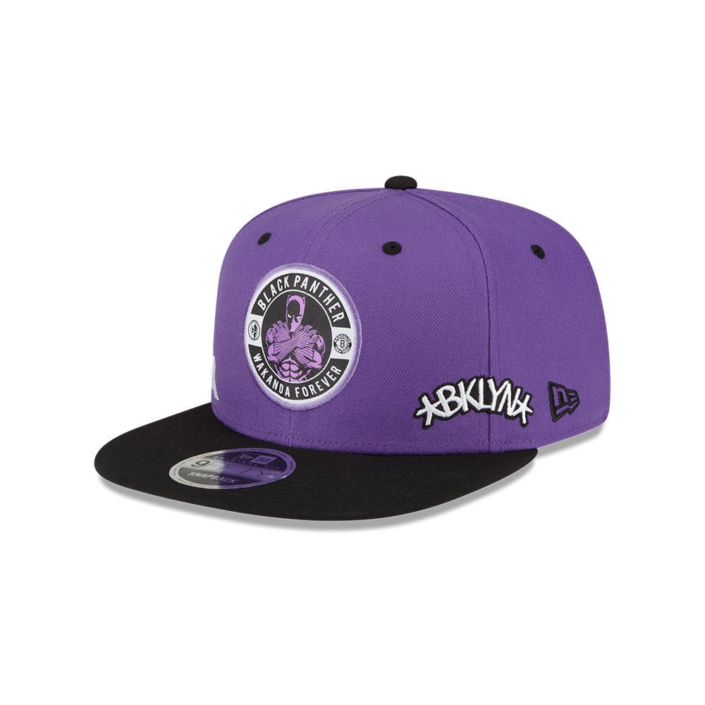 9FIFTY NBA x Marvel ブルックリン・ネッツ ブラックパンサー