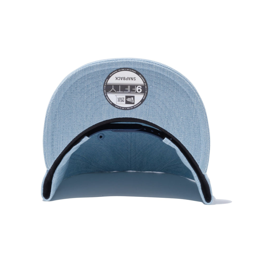 9FIFTY バイザーロゴ New Era ウォッシュドデニム × ミッドナイトネイビー - 12711437-SM | NEW ERA ニューエラ公式オンラインストア