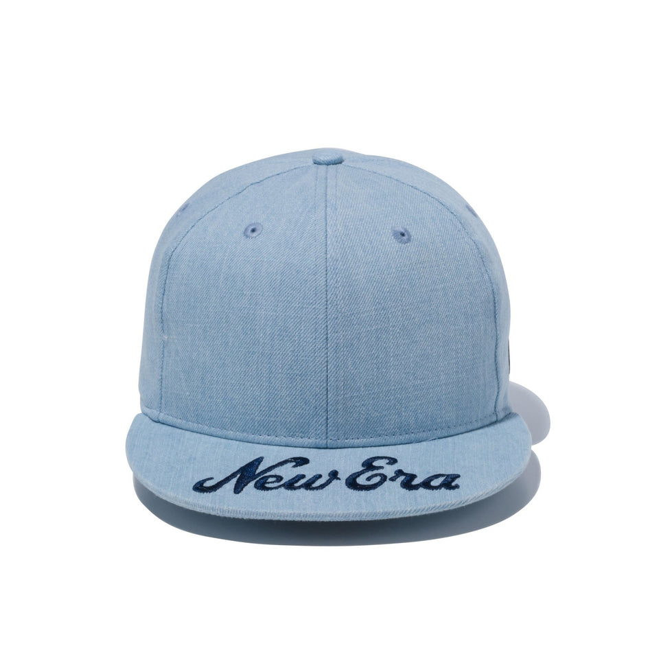 9FIFTY バイザーロゴ New Era ウォッシュドデニム × ミッドナイトネイビー - 12711437-SM | NEW ERA ニューエラ公式オンラインストア