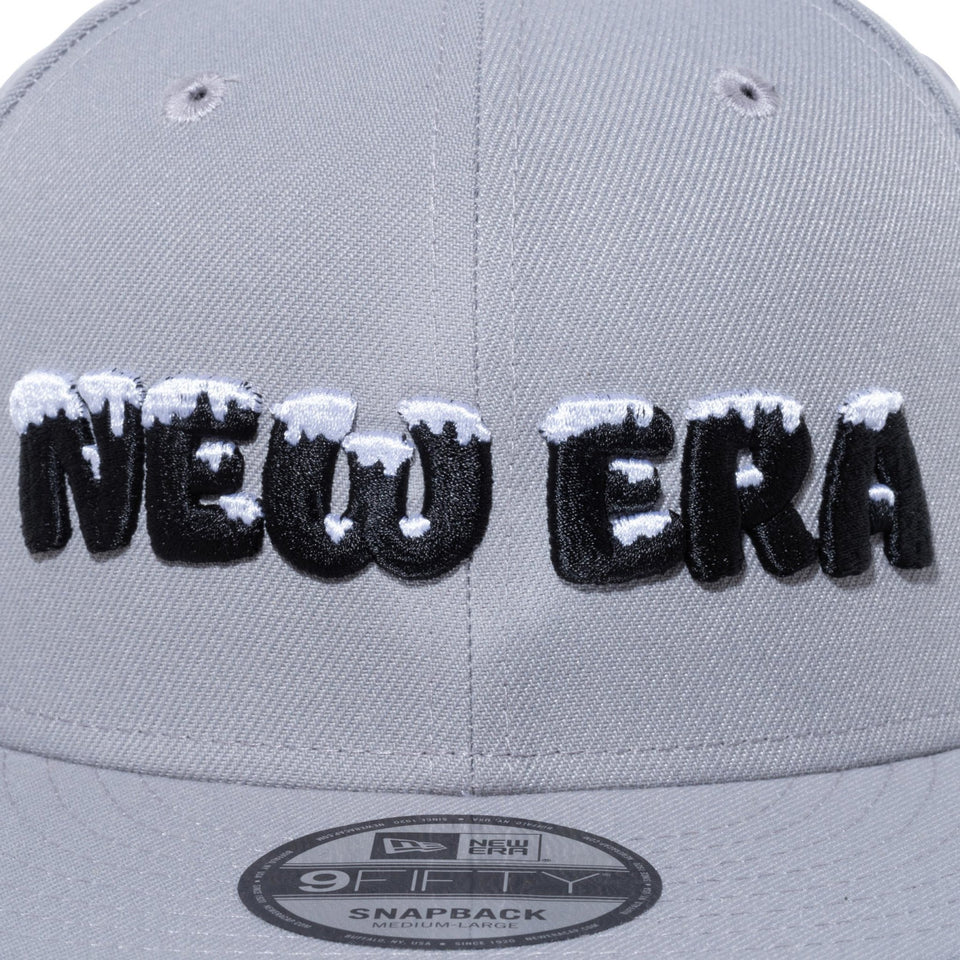 9FIFTY スノーロゴ NEW ERA グレー - 12853842-SM | NEW ERA ニューエラ公式オンラインストア