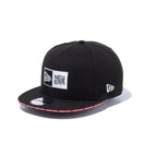 9FIFTY サンドイッチバイザー ボックスロゴ NEW ERA ブラック/レッド - 12884776-SM | NEW ERA ニューエラ公式オンラインストア