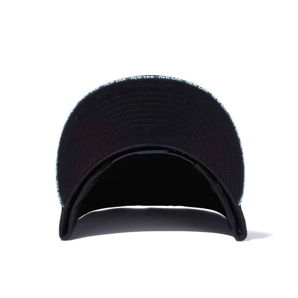 9FIFTY サンドイッチバイザー NEW ERA ブラック/グリーン