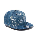 9FIFTY デニムカスタム NEW ERA ウォッシュドデニム - 13059172-SM | NEW ERA ニューエラ公式オンラインストア