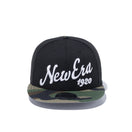 9FIFTY ビッグロゴ New Era 1920 ブラック × ホワイト ウッドランドカモバイザー - 12326150-OSFA | NEW ERA ニューエラ公式オンラインストア