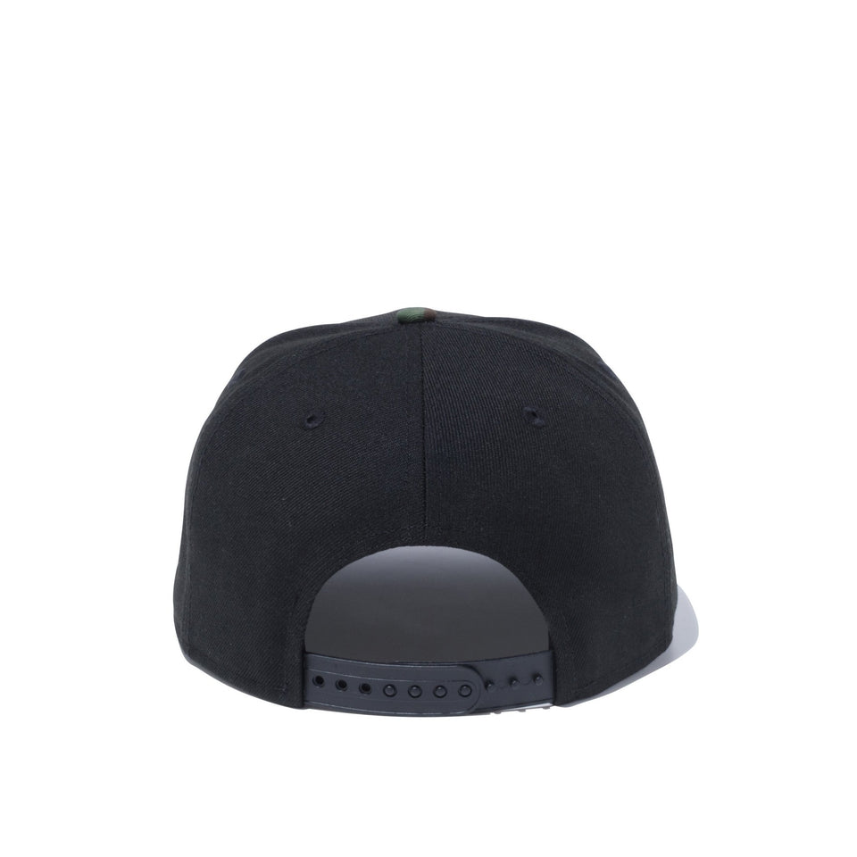 9FIFTY ビッグロゴ New Era 1920 ブラック × ホワイト ウッドランドカモバイザー - 12326150-OSFA | NEW ERA ニューエラ公式オンラインストア